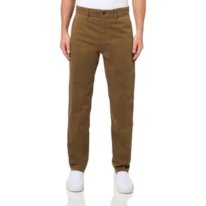 BOSS Men’s Techno Twill Tapered Chino Trousers(Burnt Olive)