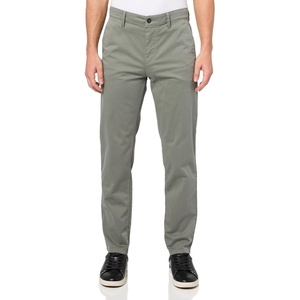 BOSS Men’s Techno Twill Tapered Chino Trousers(Fossil Grey)