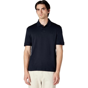 BOSS Men’s Tonal Logo Interlock Polo Shirt(Bruce Blue)