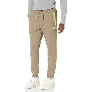 BOSS Men’s Tonal Regular Fit Cotton Sweatpants(Brindle Green)
