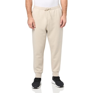 BOSS Men’s Tonal Regular Fit Cotton Sweatpants(Oat Cream)