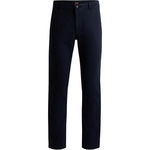 BOSS Men’s Trousers_Flat Chino_Slim 50513019(Dark Blue404)