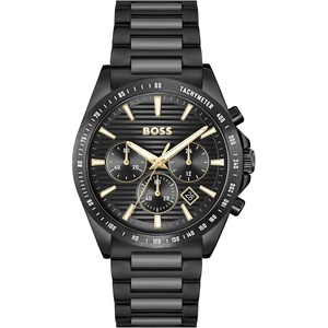 BOSS Strike Men’s Chronograph Quartz Watch(Black)