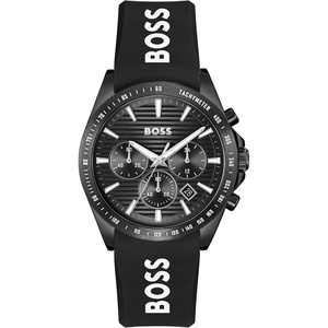 BOSS Strike Men’s Chronograph Quartz Watch(Black Strap)