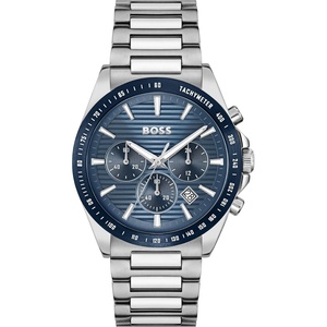 BOSS Strike Men’s Chronograph Quartz Watch(Blue Silver)