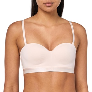 BOSS Women’s Bea Jersey Mix Push Up Bra(Rose Water)