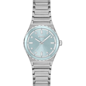 BOSS Women’s Candor Sport Watch – Three-Hand Design, Diving-Inspired Design, Crystal Indexes, Quartz Movement, Sporty Elegance for Every Occasion – Gift for Her