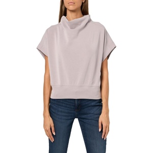 BOSS Women’s Elaxa High Neck Sweatshirt(Mushroom)