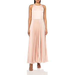 BOSS Women’s Hammered Satin Dress(Peach Powder)