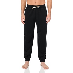 BOSS Women’s Interlock Cotton Jersey Joggers(Black Currant)