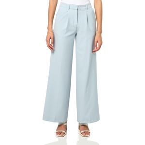 BOSS Women’s Jabla Wide Leg Dress Trousers(Icy Moon)
