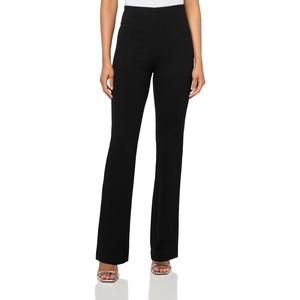 BOSS Women’s Jaslim Flared Jersey Stretch Trousers(Black Oil)