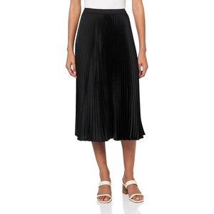 BOSS Women’s Vlissa Pleated Skirt(Black Oil)