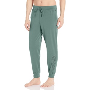 BOSS mens Identity Jogger Lounge Pants(Silver Pine Green)