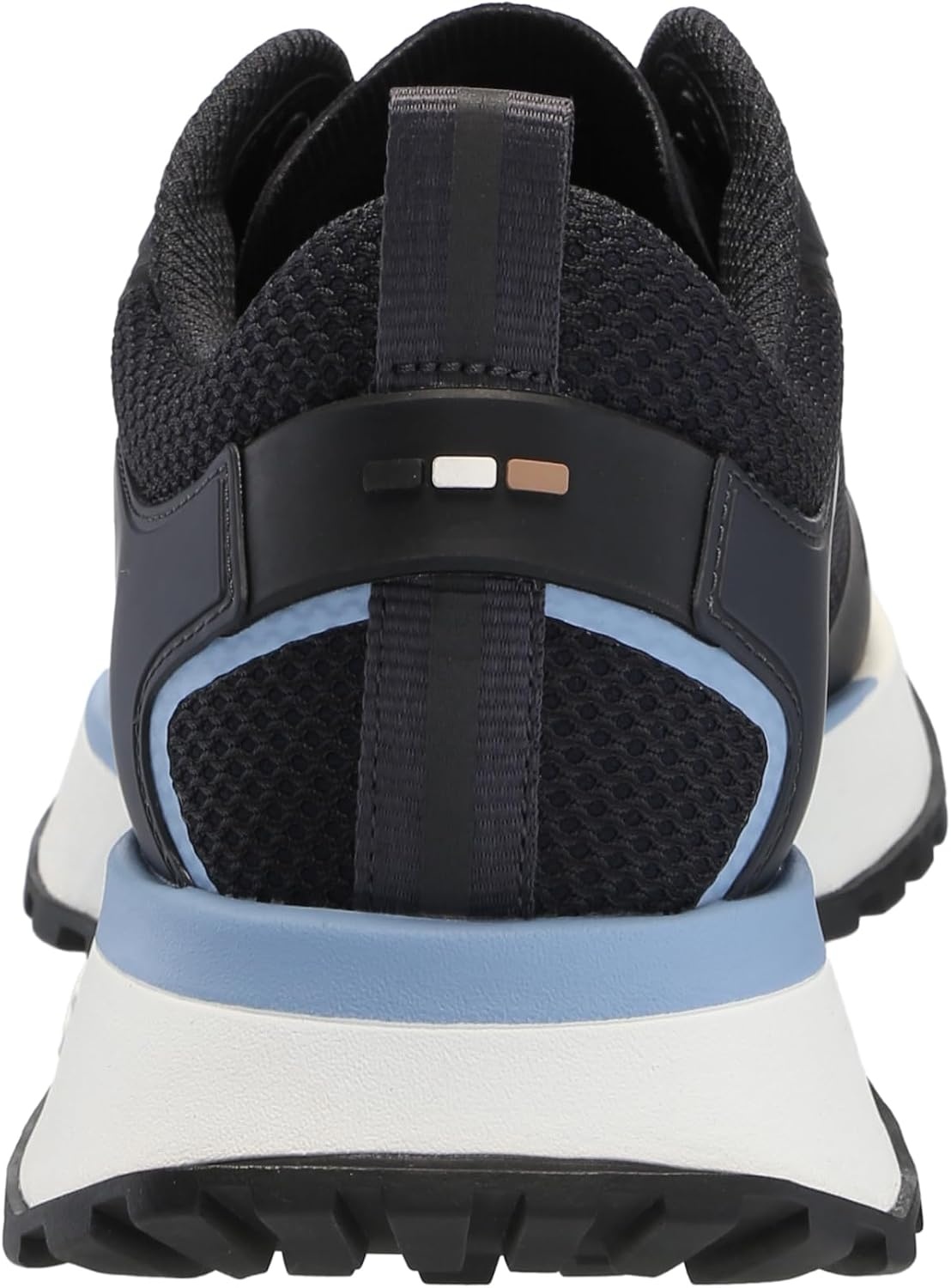 image:imageBOSS Mens Big Logo Mesh Mix Lace Up SneakerBlueberry Blue