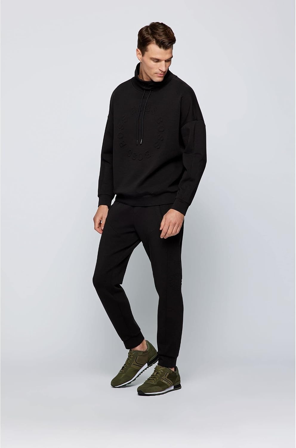 image:imageBOSS Mens Parkour Runn SneakersDark Green