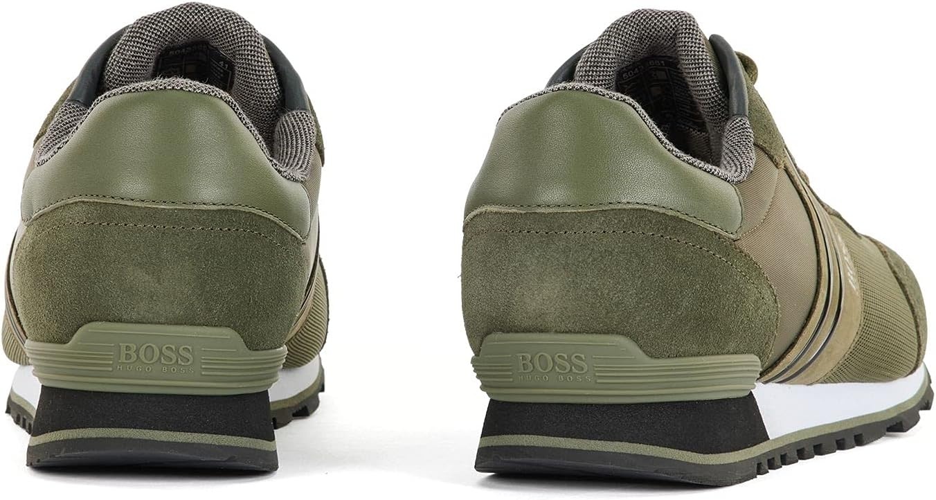 image:imageBOSS Mens Parkour Runn SneakersDark Green
