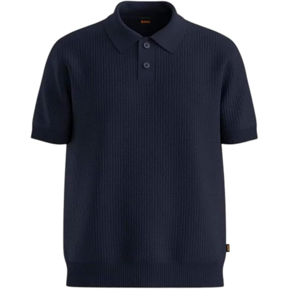 image:imageBOSS Akoppo Mens Knitted Sweater404 Dark Blue