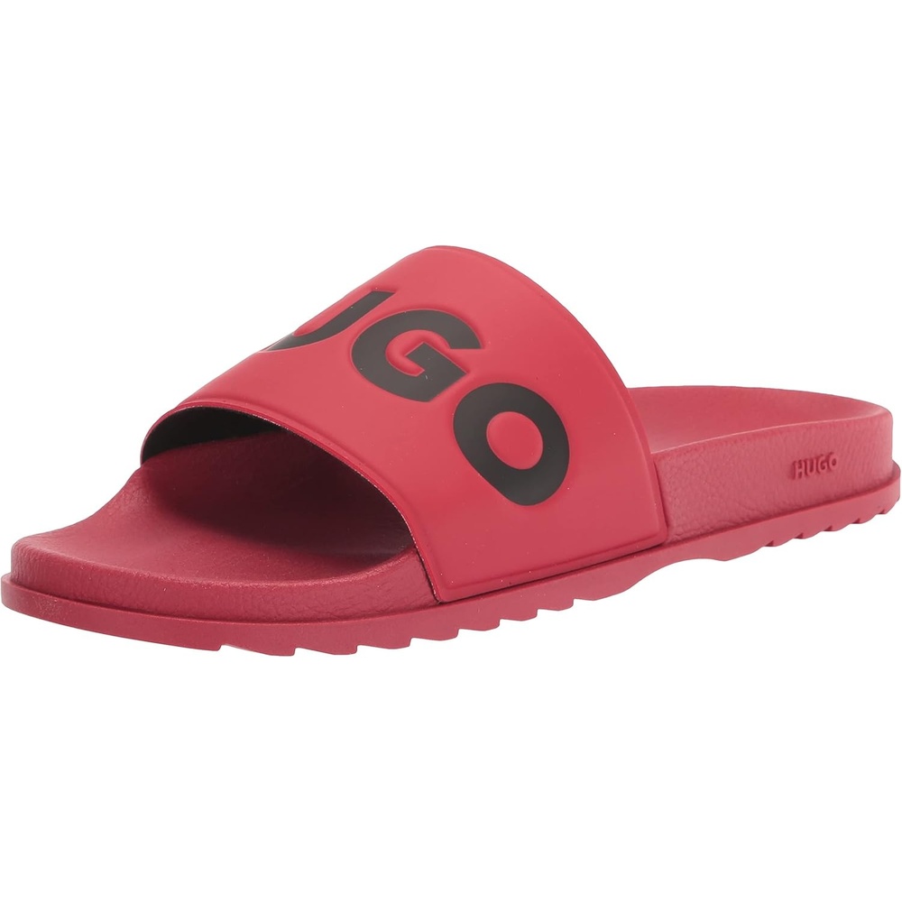 image:imageBOSS Mens Big Logo Slide SandalsVibrant Red