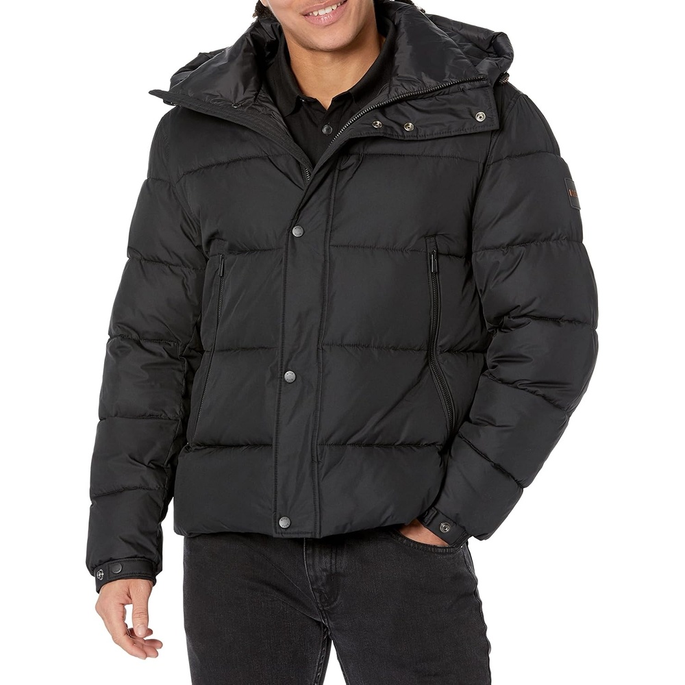 image:imageBOSS Mens Big Puffer Techno JacketBlack Oil