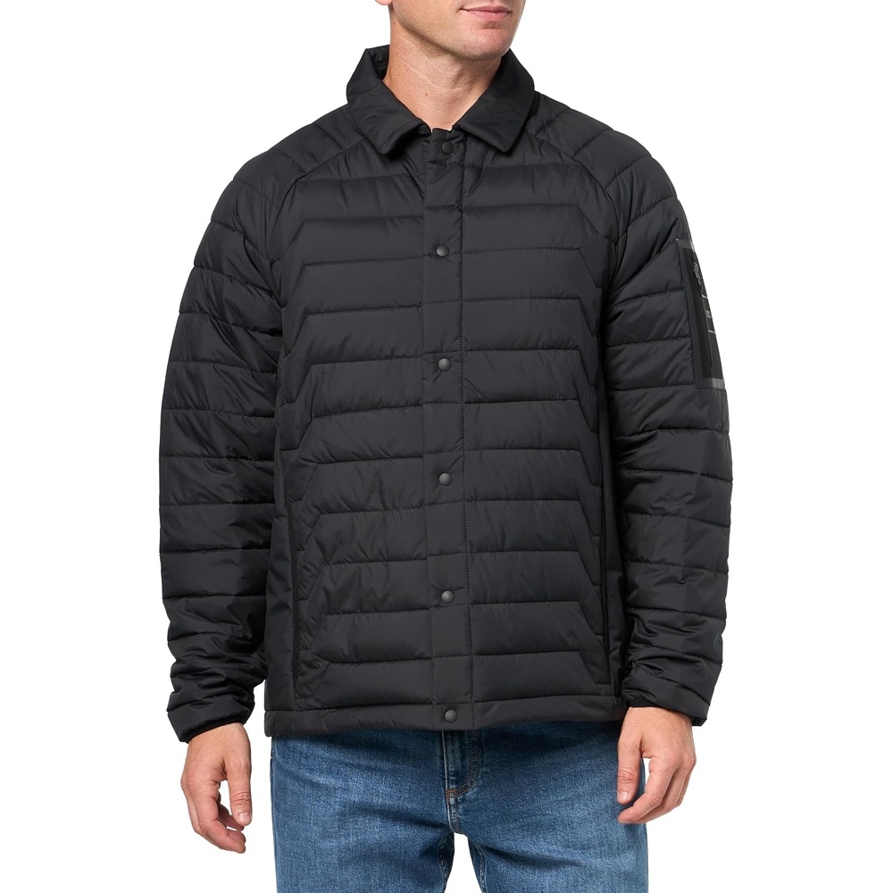 image:imageBOSS Mens High Tech Fill Quilted OvershirtDark Sky