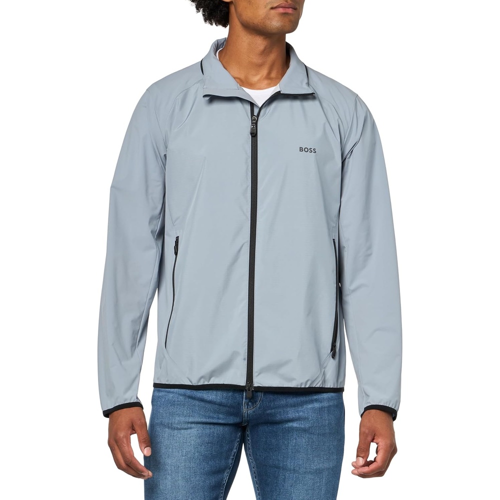 image:imageBOSS Mens J Putt Water Resistant JacketTradewinds Grey