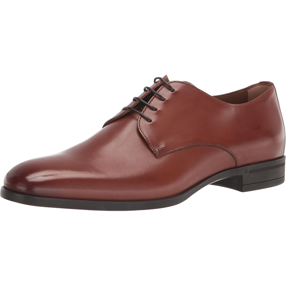 image:imageBOSS Mens Kensington Smooth Leather Derby ShoeSmooth Dark Brown