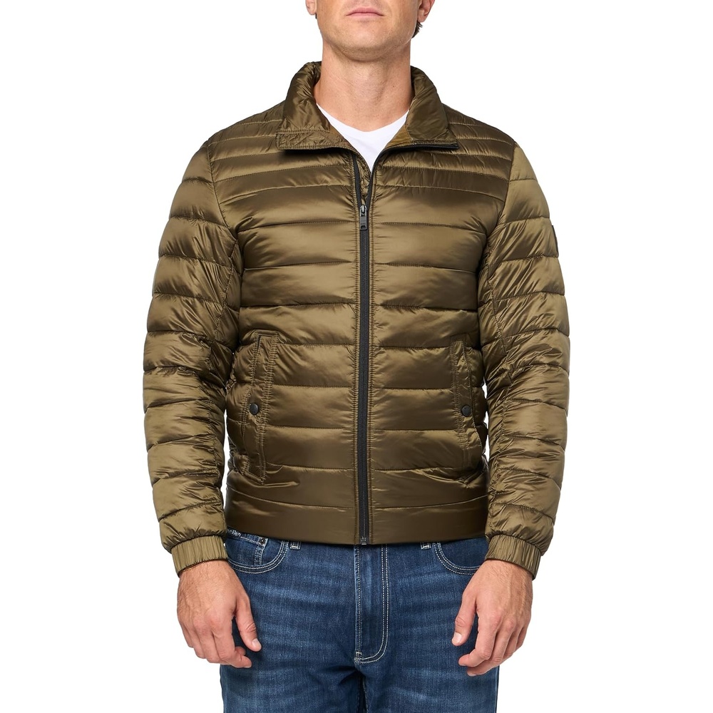 image:imageBOSS Mens Lightweight Soft Shell Puffer JacketBeech Green