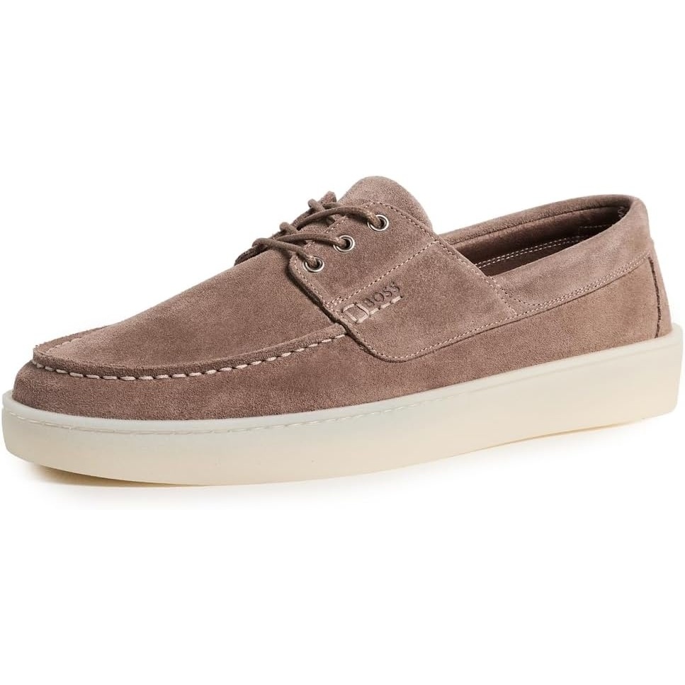image:imageBOSS Mens Randal Boat ShoesMedium Beige