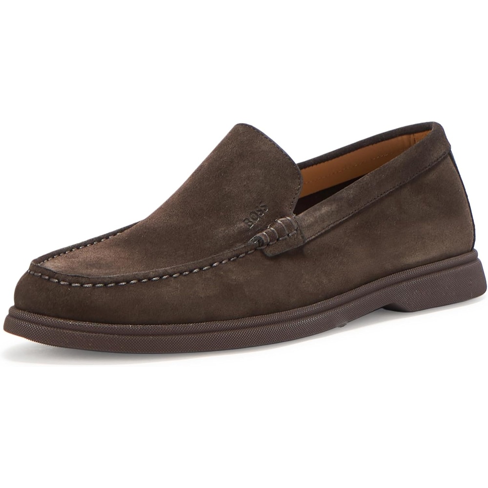 image:imageBOSS Mens Sienne Suede LoafersCappuccino Brown
