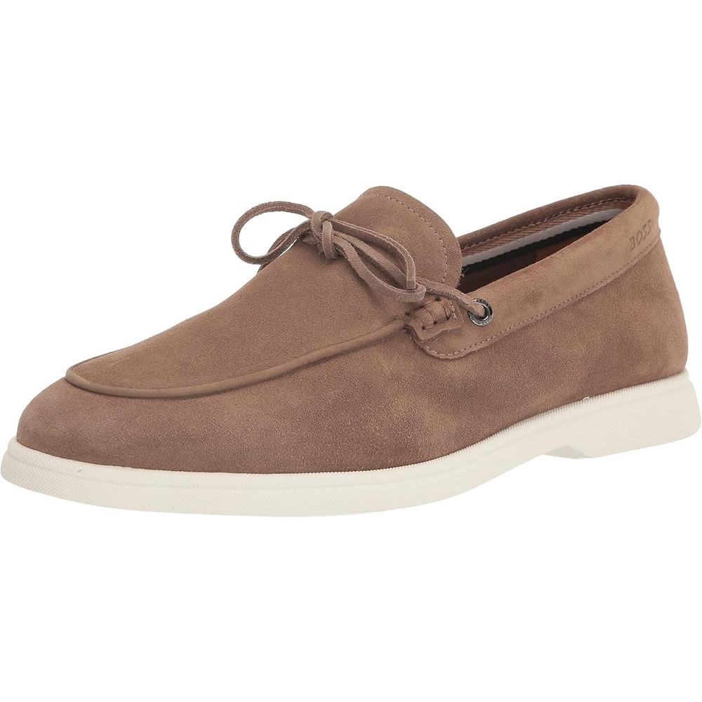 image:imageBOSS Mens Sienne Suede LoafersMedium Beige