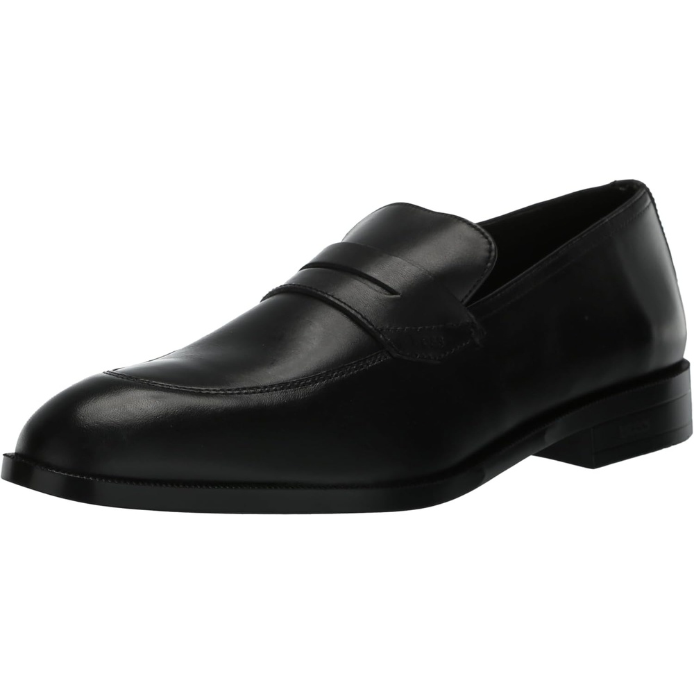 image:imageBOSS Mens Tayil Shaded Leather Loafer Dress ShoeBlack Pepper