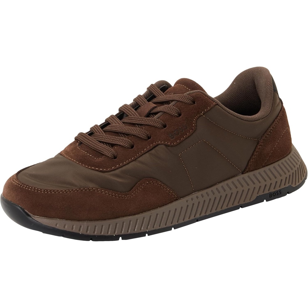 image:imageBOSS Mens TitaniumRunnsdnypaDark Brown