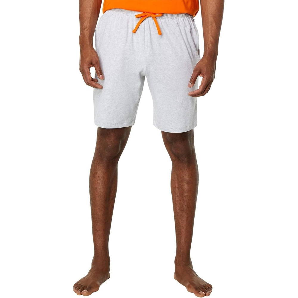 image:imageBOSS Mix amp Match ShortsSoft Cloud Grey  Tangerine