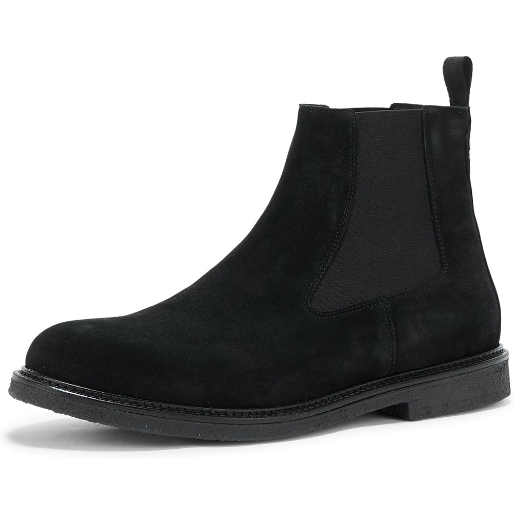 image:imageBOSS Womens Kobe Suede Chelsea BootsBlack Gloss