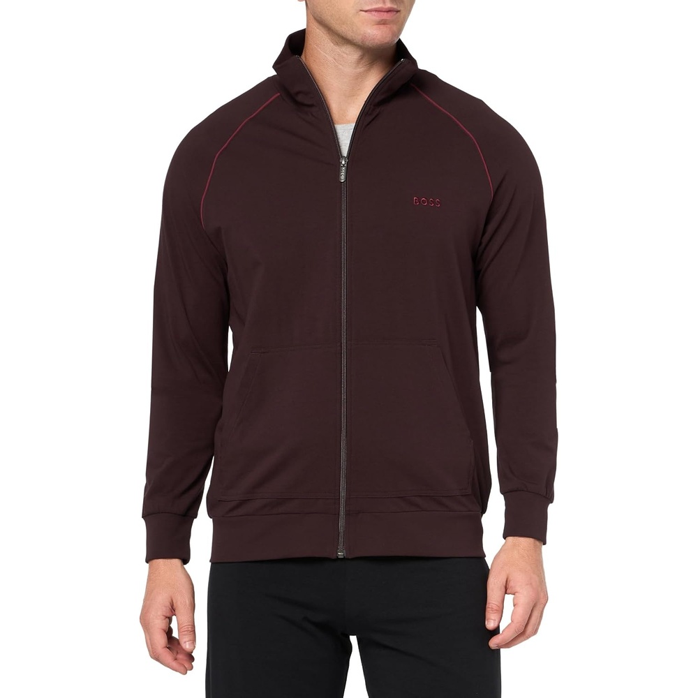 image:imageBOSS mens Mixampmatch JacketDark Radish Red