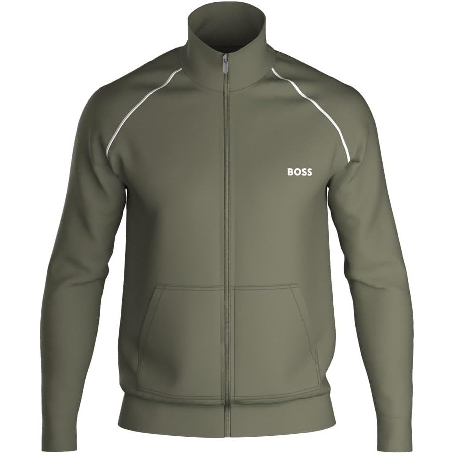 image:imageBOSS mens Mixampmatch JacketTrout Green