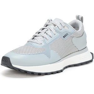 BOSS Men’s Big Logo Mesh Mix Lace Up Sneaker(High Rise)