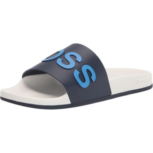 BOSS Men’s Big Logo Slide Sandals(Chili Red)