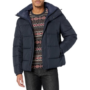 BOSS Men’s Big Puffer Techno Jacket(Deep Sea Blue)