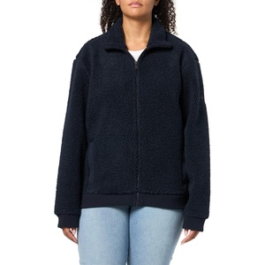 BOSS Men’s Cozy Solid Bomber Lightweight Jacket(Navy Zone)