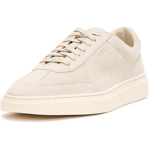 BOSS Men’s Kieran Cupsole Suede Sneaker(Tan Dunes)