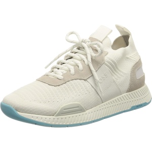 BOSS Men’s Mesh Mix Running Sneakers(Natural104)