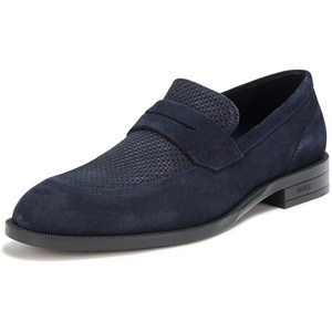 BOSS Men’s Modern Loafer(Charcoal Blue)