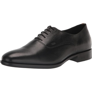BOSS Men’s Oxford Shoes in Grain Leather(Galaxy Black)