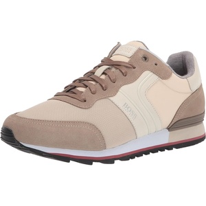 BOSS Men’s Parkour Runn Sneakers(Beach/Beige)