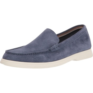 BOSS Men’s Sienne Suede Loafers(Brilliant Blue)