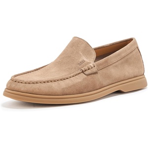 BOSS Men’s Sienne Suede Loafers(Brownstone)