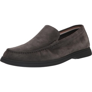 BOSS Men’s Sienne Suede Loafers(Dark Smoke)