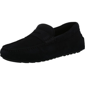 BOSS Men’s Smooth Suede Slip on Drivers(Midnight)